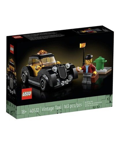 Lego icons oldtimer taxi - lego, oldtimer-taxi