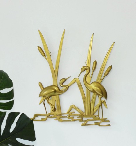 Vintage wand deko goldene - vintage,