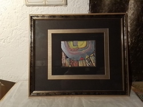 Hundertwasser kunstdruck - hundertwasser,