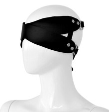 Bondage BDSM Leder Augenbinde