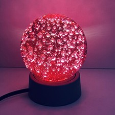 Ikea Kubbo Glas Space Lampe Leuchte Vintage Glaskugel 90er Jahre Murmel Kugel