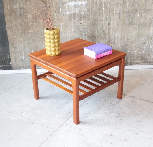Vintage teak couchtisch mit - vintage,