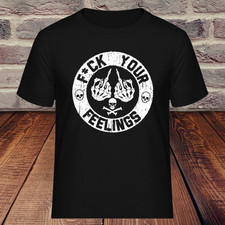 MAN & WOMAN - T SHIRT - PRINT - LOVE SHIRT - FUCK YOUR FEELINGS - MOTIV