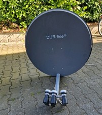 DUR-line Select 85/90 Aluminium Satellitenschüssel - Anthrazit