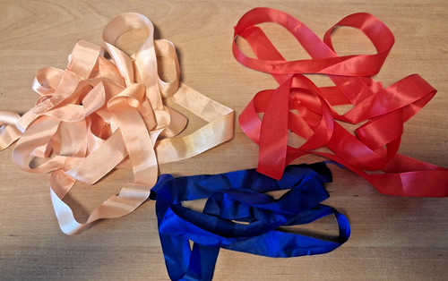 Geschenkband satinband - x,