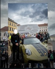 Exklusiver Porsche IAA Team-Sweater in schwarz (limitiert, Sammelstück)