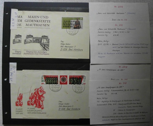 Ddr sammelalbum ganzsachen - ddr,