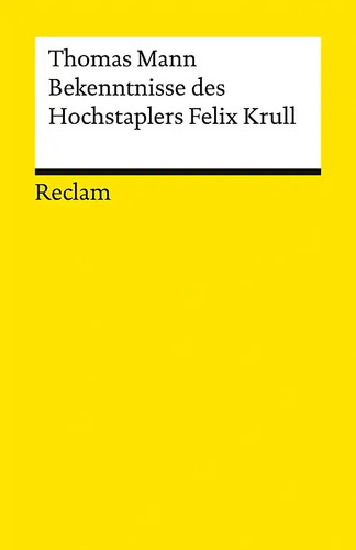 Bekenntnisse des hochstaplers - bekenntnisse,