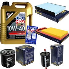 INSPEKTIONSKIT FILTER LIQUI MOLY ÖL 5L 10W-40 für VW Golf IV 1J1 1.4 16V 1.6