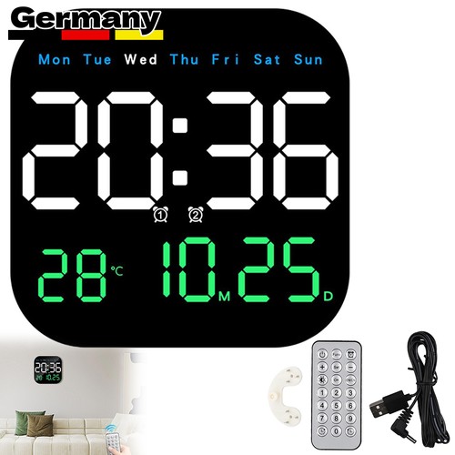 Große wanduhr digitaluhr - große,