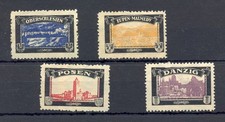 GERMANY 1920 ca. 4 x LABEL