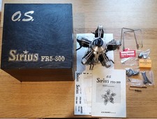 Boxed OS Sirius FR5-300 5 Zylinder Radial RC Modell Motor