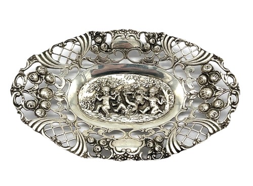 800 silber schale konfekt - schale,,