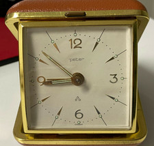 Peter  Wecker Werk Mechanische Handaufzug GERMANY Die Uhr tickt aber die Glocke