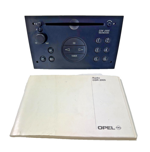 Opel radio autoradio - opel, cdr2005