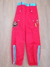 Bogner glänzend rote Skihose
