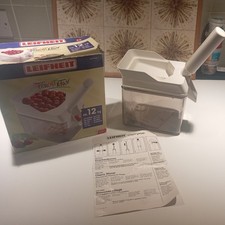 Leifheit Cherrymat Kirschentkerner Obstentkerner Made in Nassau Germany EUC