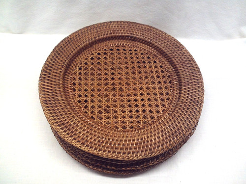 Rattan platzteller teller - rattan,