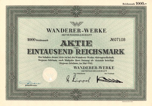 Wanderer werke 1942 - ag,