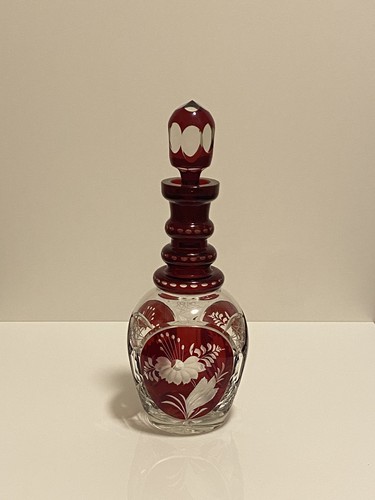 Rubinrote böhmische glas - rubinrote,,