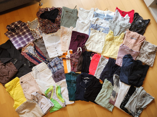 52tlg kleiderpaket 38 m - kleiderpaket,