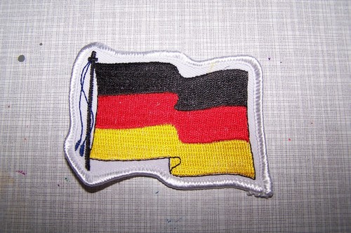Aufnäher deutschland fahne - aufnäher,