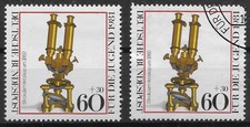 Bund 1981 Lot **/o Mi 1092 Jugend 60Pf Optische Instrumente Mikroskop 04652G