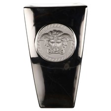 Vase groß Medusa Volldekor Silber Rosenthal Versace Dedalo