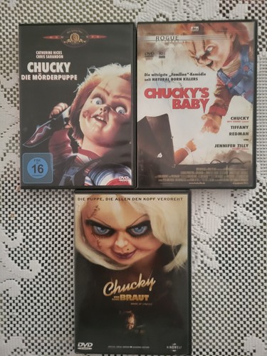 Chucky dvds 3er pack - chucky, 3er-pack,