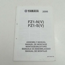 Yamaha FZ1 N S Fazer 2006 Montageanleitung  Technik Leitfaden Handbuch A2098