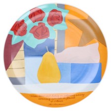 Tom Wesselmann Nr. 21 Frozen Tears 1985 Rosenthal Künstlerteller