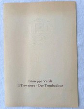 Opernprogramm Stadttheater