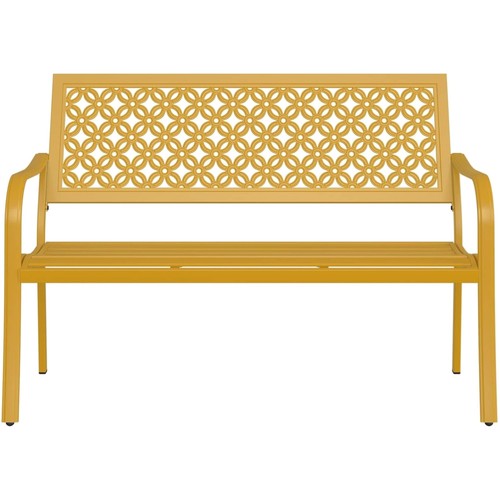 Gartenbank metall parkbank mit - parkbank,