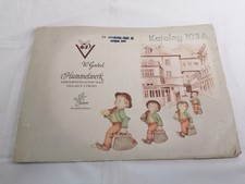 Orig. Katalog Hummelwerk 1950 Hummelfiguren etc. 75 Jahre Hummel Goebel Coburg