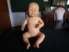 Max Zapf Puppe Baby Mädchen von 1986 ca. 50 cm tolle echte Ausstrahlung 