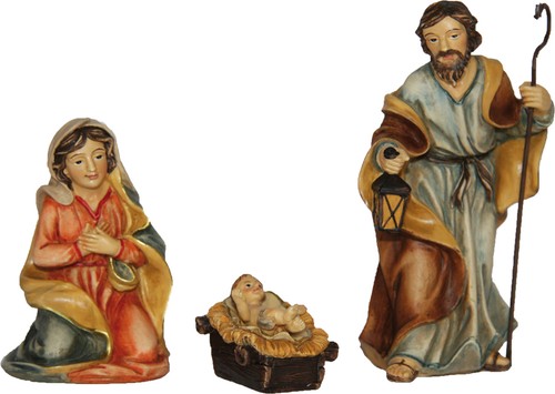 Krippenfiguren heilige familie - krippenfiguren,