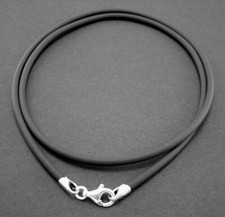 Kautschukkette mit Echt 925