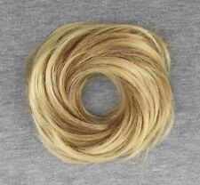 Längeres Haarteil Haarband Zopfgummi Scrunchie Haargummi 2.0 - meliertes Blond