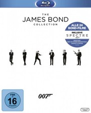 The James Bond Collection / Alle 24 Bond Filme # 24-BLU-RAY-BOX-NEU