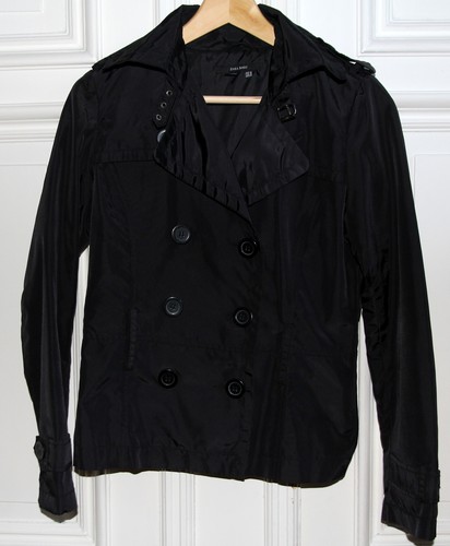 Zara regenjacke jacke schwarz - zara,
