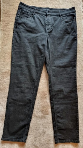 Damen hose jeans schwarz - damen,, hose,