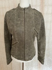 Gharani Strok Leder Jacke