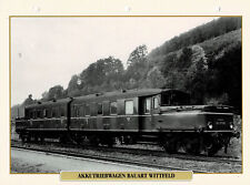 Akkutriebwagen Bauart Wittfeld / Infokarte