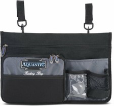 AQUANTIC Reling Bag Relingtasche, Zubehörtasche, 39 x 26 x 2,5cm,Pilker-Tasche