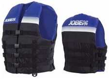 Jobe Dual Vest Nylon Vest Schwimmweste Bootsweste Wasserski Weste blue - Groesse