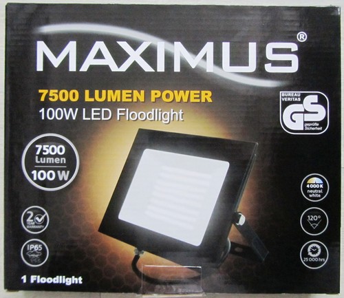 Maximus 7500 lumen 100 - 7500, w