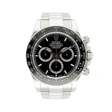 ROLEX DAYTONA 40 MM BLACK DIAL REF: 126500LN EDELSTAHL 2024 FULL SET