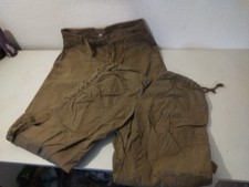 Madonna Cargo Hose Gr 34 26 Kaki Jeans Taschen Retro Vintage Bekleidung Damen 