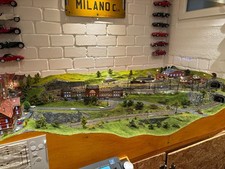 Eisenbahnanlage Fleischmann Spur N Digital und Analog 200x100m KOMPLETTANLAGE 