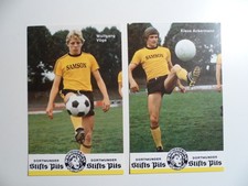 2 x Borussia Dortmund  uralte AK´s  Ackermann + Vöge  unsigniert  #276